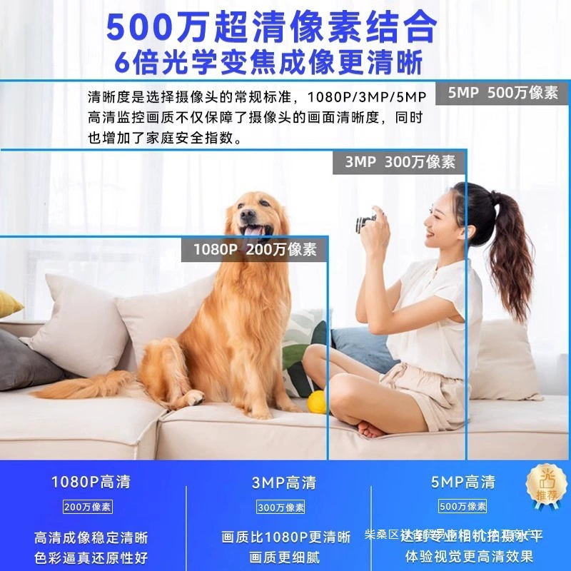 CCTV-камера, беспроводная, для мобильного телефона, умный монитор, 360 градусов