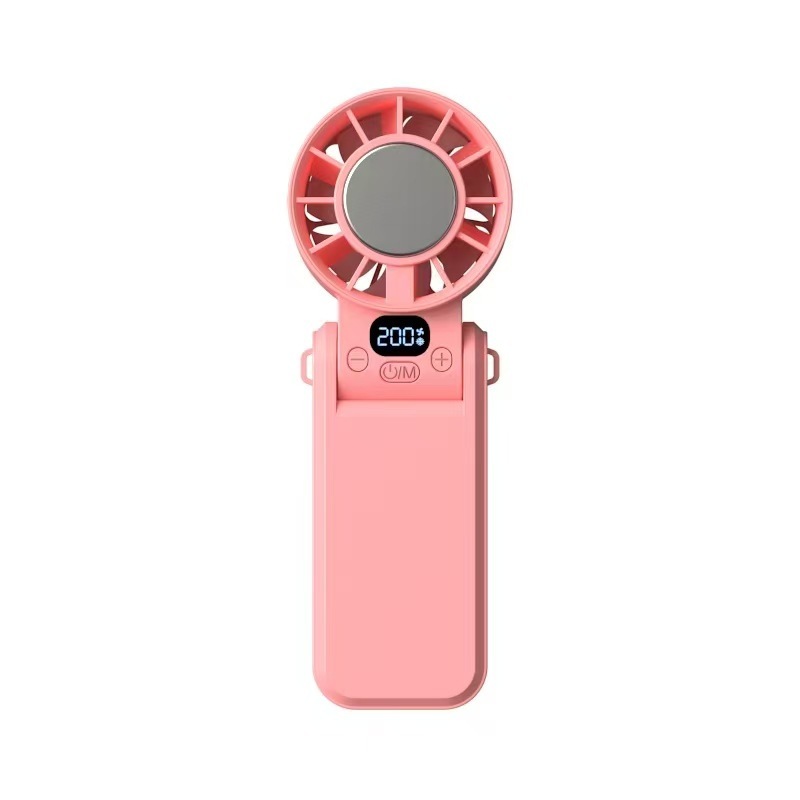 クロスボーダー折りたたみハンドヘルド小型ファン USB 充電屋外ポータブルミニ首吊りファン端午節ギフトお土産|undefined