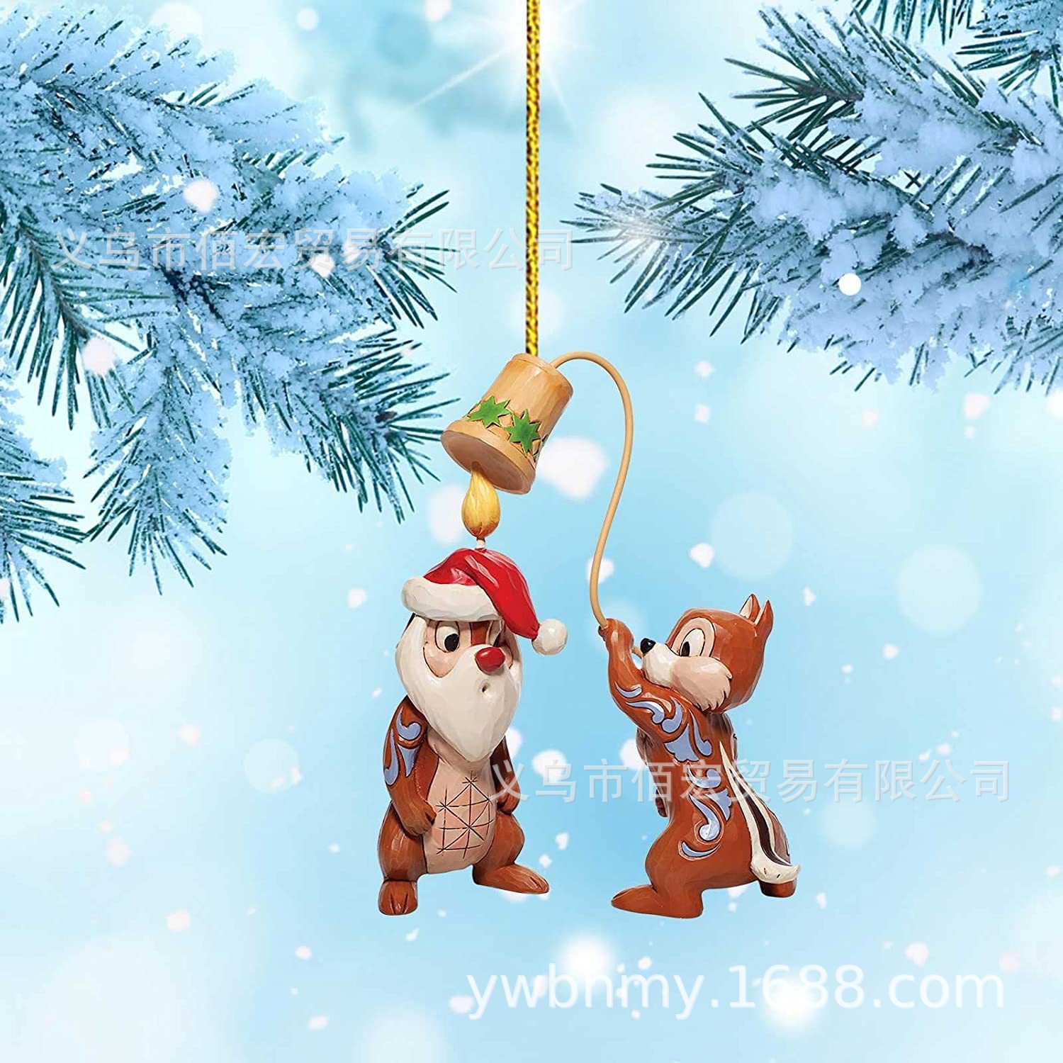 2022-23 nuevo acrílico de dibujos animados árbol de Navidad decoración colgante Navidad casa coche mochila colgante regalo