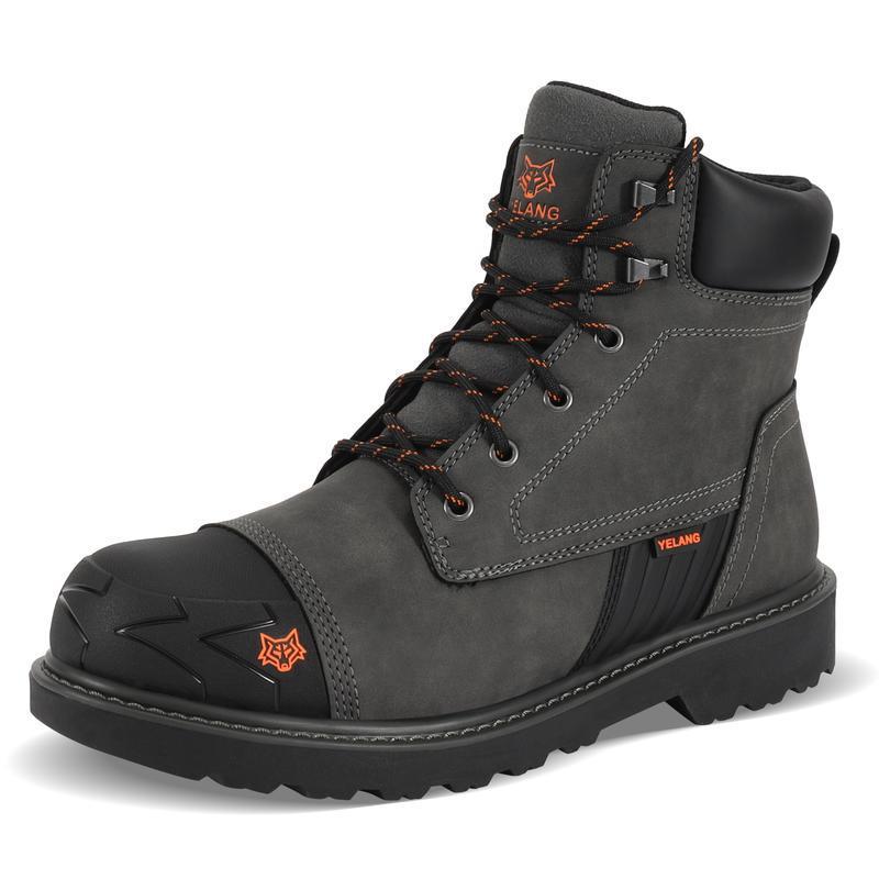 Steel Toe Safety Work Boot for Men Slip Resistant Puncture 6|undefined