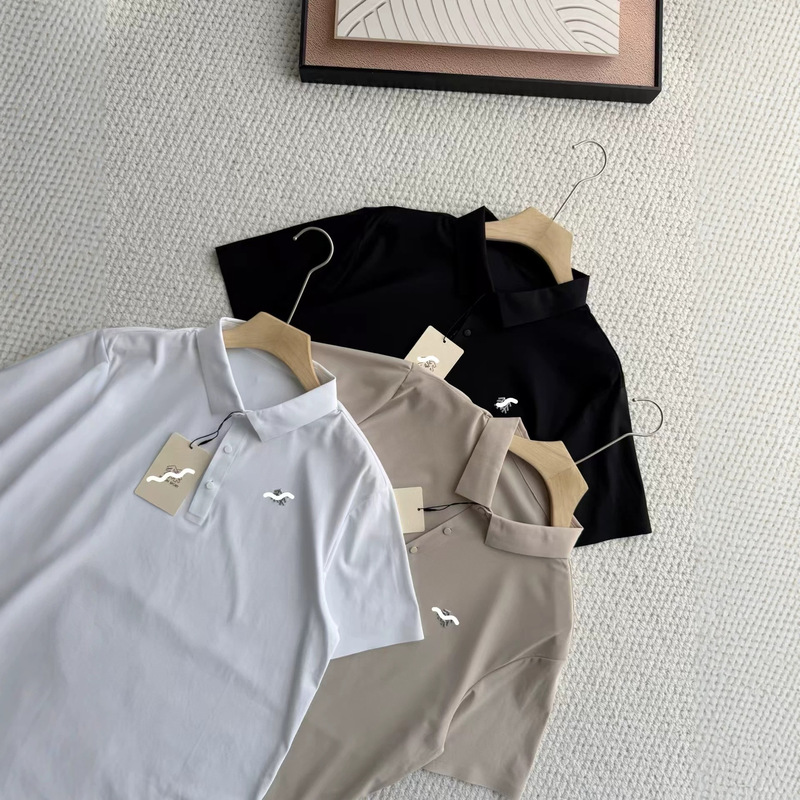 Kl's 26 New Models, Combed Cotton 7A Antibacterial Sun Protection Polo Shirt, Summer New Style, Men's Export Short-Sleeved T-Shirt with Lapel Kl's 26 New Models, Combed Cotton 7A Antibacterial Sun Protection Polo Shirt, Summer New Style, Men's Export Short-Sleeved T-Shirt with Lapel