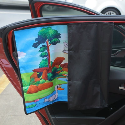 Car curtains, Magnetic Sunshade Curtain Car