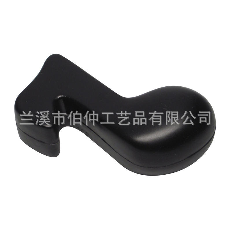 亚马逊商品音乐音符模型新奇幼儿握力PU压力球印刷logo厂家直供