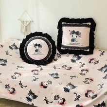 卡通抱枕毯子公仔午睡毯沙发毯加厚车载毛毯空调毯便携旅行毯盖毯