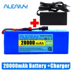 48V 20Ah 13s 3pリチウムイオン電池パック電動自転車スケートボード車54.6 V充電器