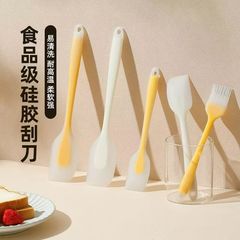 新しいシリカゲルスクレーパー食品級バーベキューブラシバーベキュー焙煎ツール家庭用一体式クリームナイフ卸売り
