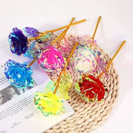 鲜花花艺制品;金箔花;场地布置道具