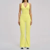 3109 vest + 3109 bell bottoms—goose yellow