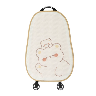 Car Seat Cushion Universal for Seat cushion, seat cover - honeycomb-thick-line-bear-cushion-backrest