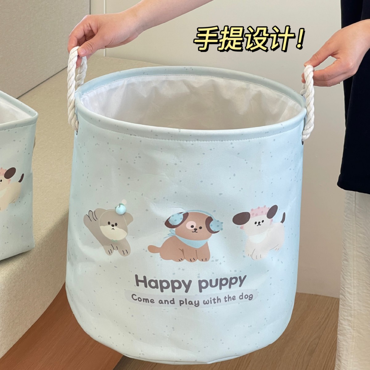 Cesta de ropa sucia para el hogar Cesta de almacenamiento de ropa sucia para el dormitorio Cesta de ropa sucia para el baño Cesta de almacenamiento plegable de gran capacidad