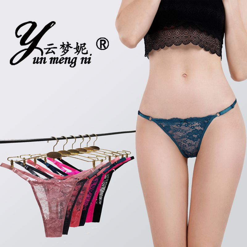 Yunmengni Sexy Fashion Lace Panties South American Foreign Trade Women's Thong Aliexpress Amazon Hot Sale