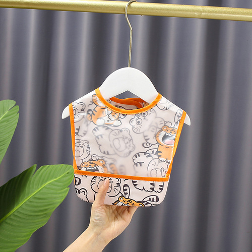 Baby bibs for eating and drinking, sleeveless and breathable summer baby bibs, bibs, children's smocks