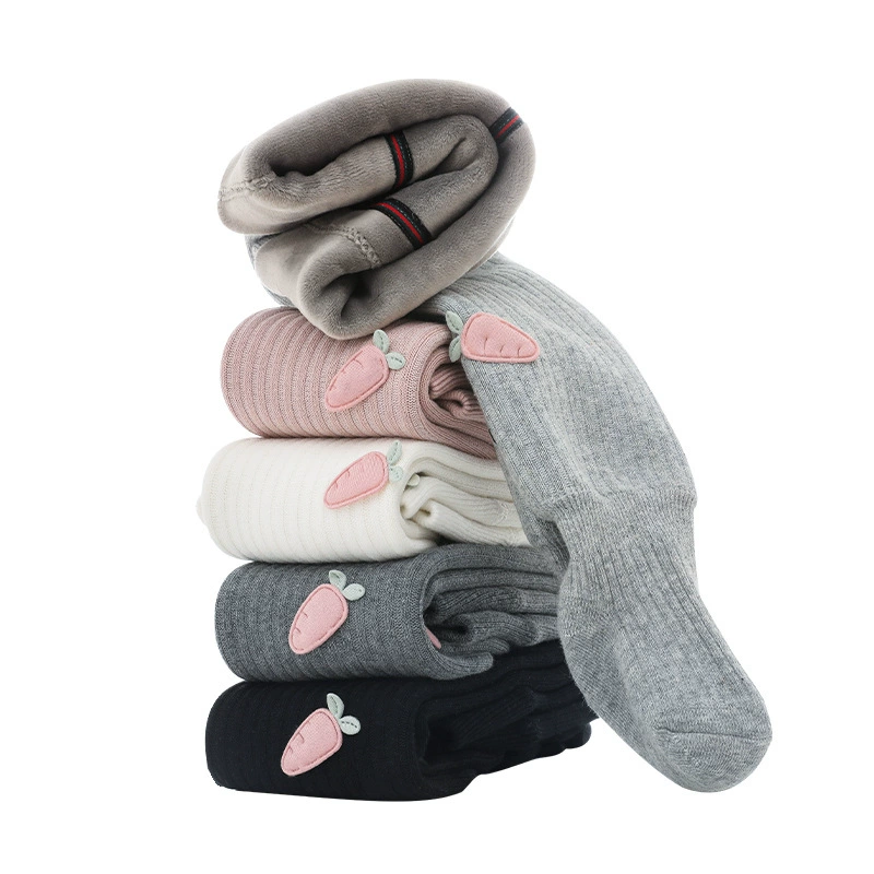 Теплые детские зимние ленты колготки для новорожденных, аксессуар, колготки, семейный стиль