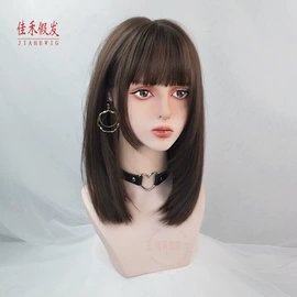 假发长卷发;长直发假发;假发短直发