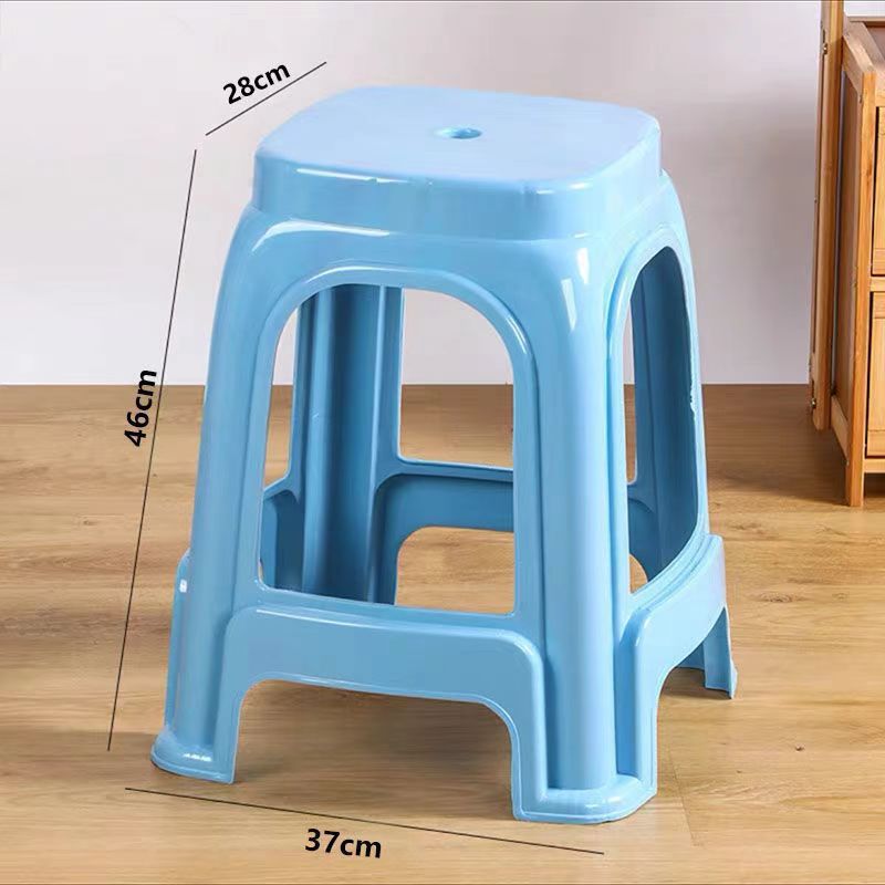 Taburetes de plástico pueden ser taburetes de sillas caseras taburetes altos taburetes al por mayor rojo engrosado en una pila de plástico