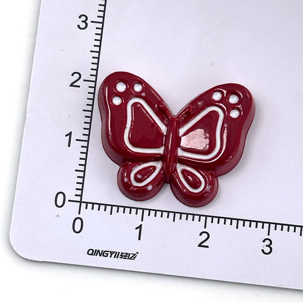 Red accessories with bow