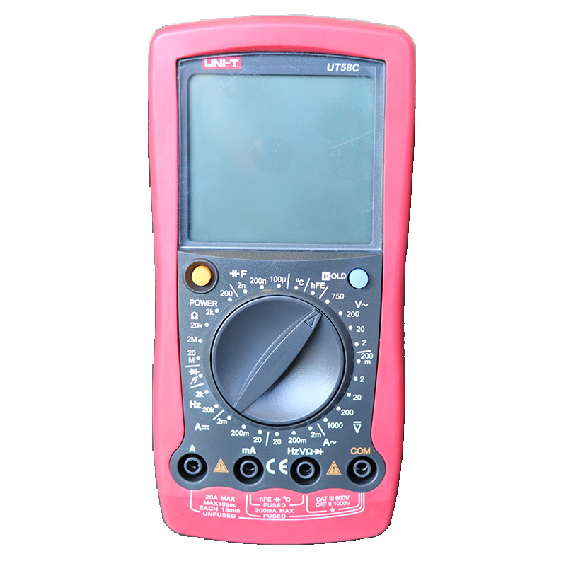 优利德数字万用表通用型高精度电流表 UT58系列 UT58A/11220990