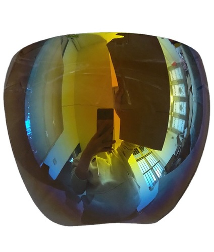 Cross-border fashion personalized dazzling plating space mask anti-spray anti-splatter cycling mask face shield