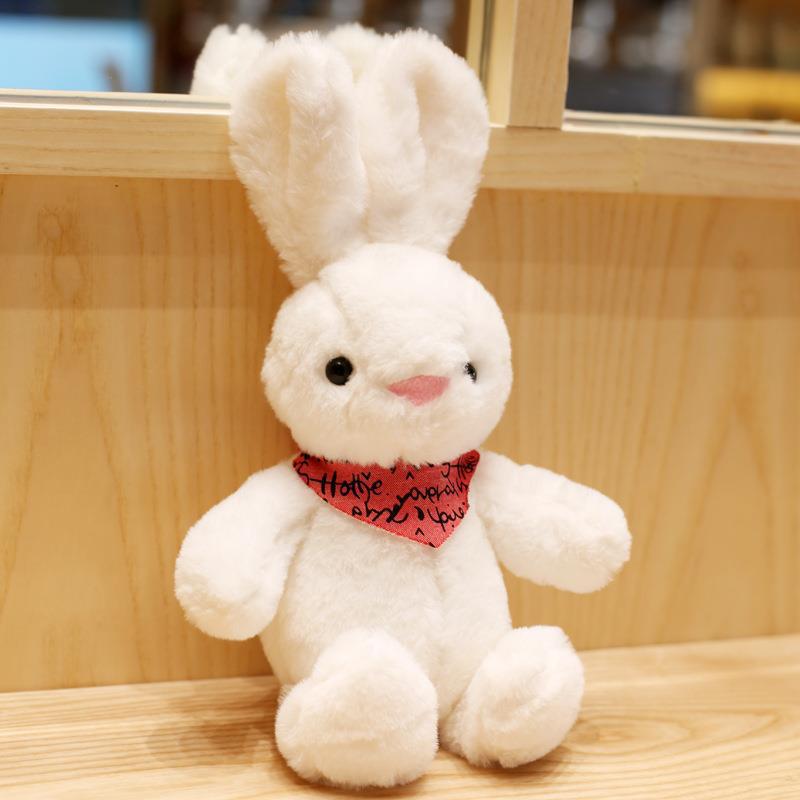 Scarf rabbit white