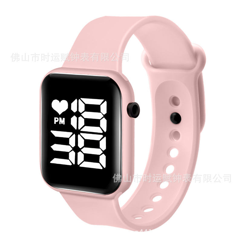 electronic waterproof square fashionable watch