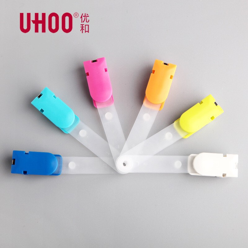 UHOO Youhe 6702 クリップフリッププラスチッククリップバッジ ID クリップカードホルダーブランドクリップ従業員バッジクリップ|undefined