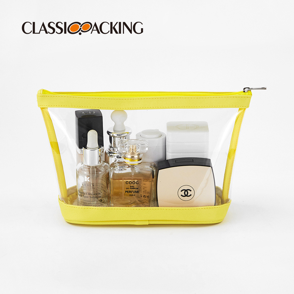 Japonés ins bolsa de cosméticos de gran capacidad Portátil Bolsa de lavado de material de PVC bolsa de almacenamiento de cuidado de la piel de viaje