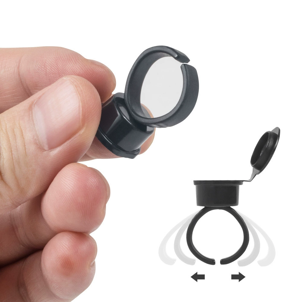 Disposable ring, hermetic cosmetic tattoo, for beauty salons, 50 pieces