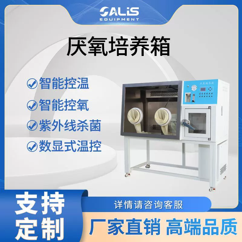 实验室厌氧手套箱无氧细菌培养箱操作箱工作站菌种培养科研实验