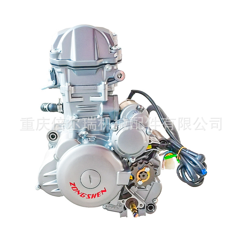 Zongshen NB300 motocicleta todoterreno transformación de cuatro válvulas enfriado por aire nuevo motor de potencia completo
