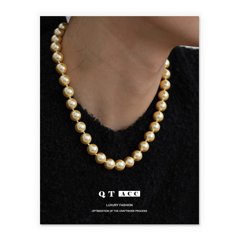 Copper universal elegant retro chain for key bag