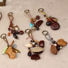 特色云愈果壳摇铃风铃包包配饰挂件闺蜜生日毕业礼物背包挂饰批发