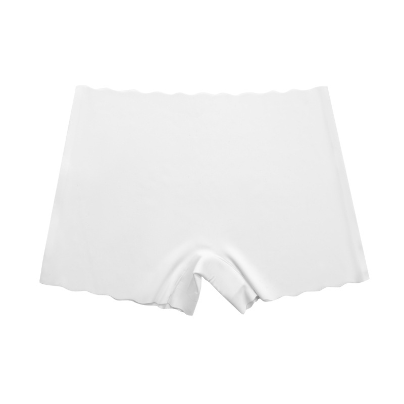 Pantalones de seguridad de cintura alta sin marcas europeas y estadounidenses se pueden usar sin bordes ondulados, leggings elásticos de alta resistencia, pantalones de seda de hielo.