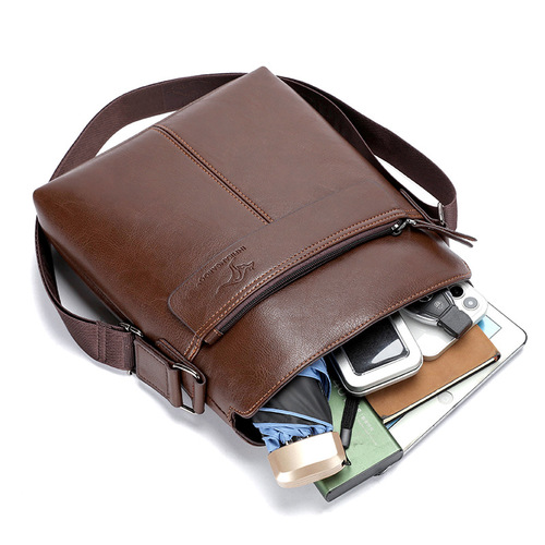 Factory direct supply of men's bags, shoulder bags, men's cross-body bags, casual backpacks, fashionable Korean shoulder bags, cross-border bags