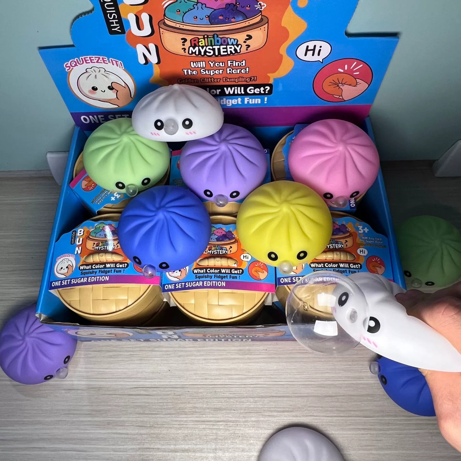 Антистресс-игрушка squishy «масляная палочка», текучая slime, разные формы и размеры (10–24 см)