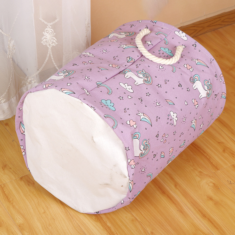 Hogar plegable a prueba de humedad cubo de almacenamiento de ropa de juguete canasta de lavandería doméstica canasta de almacenamiento canasta de lavandería