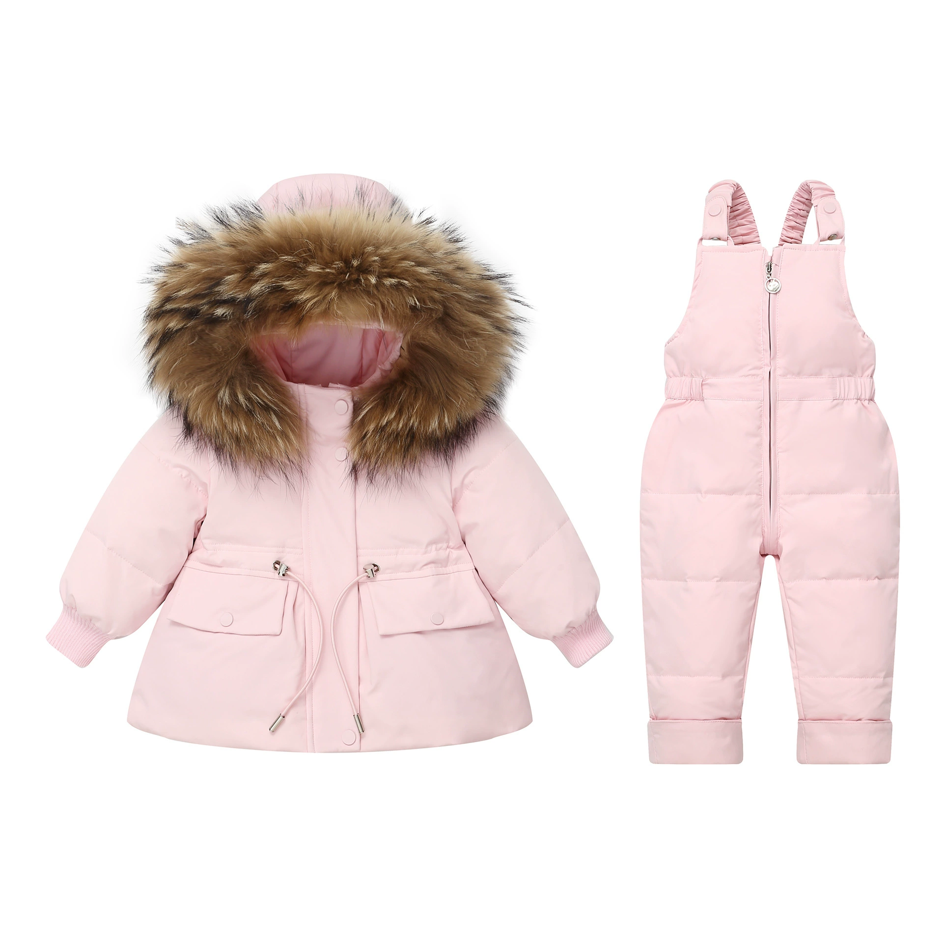 Winter children's down jacket, waterproof warm overall, set, 24 years
