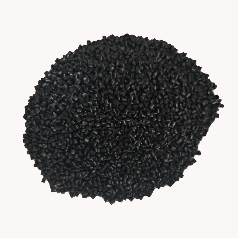 PPポリプロピレン再生粒子強化高光沢高融解性黒色PPプラスチックシェル|undefined