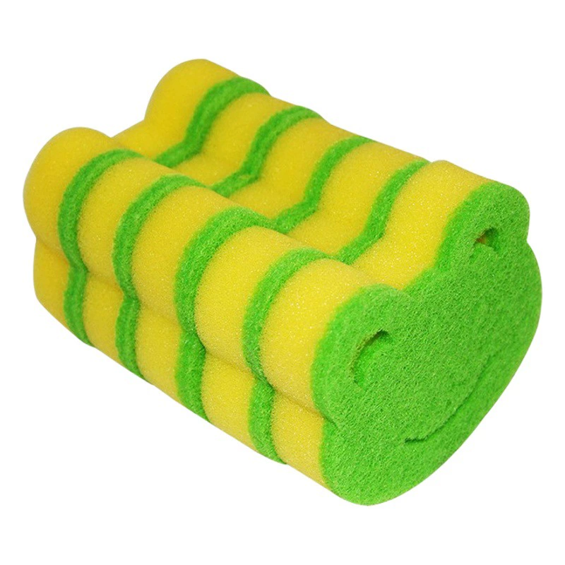 Фабрика Оптовая лягушка композитных волшебная губка блюдо блок кухонная щетка горшок щетка чаша щетки чистки