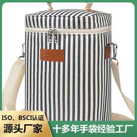 跨境新品铝泊红酒袋 红酒保温冰包长款4支装酒袋冰包