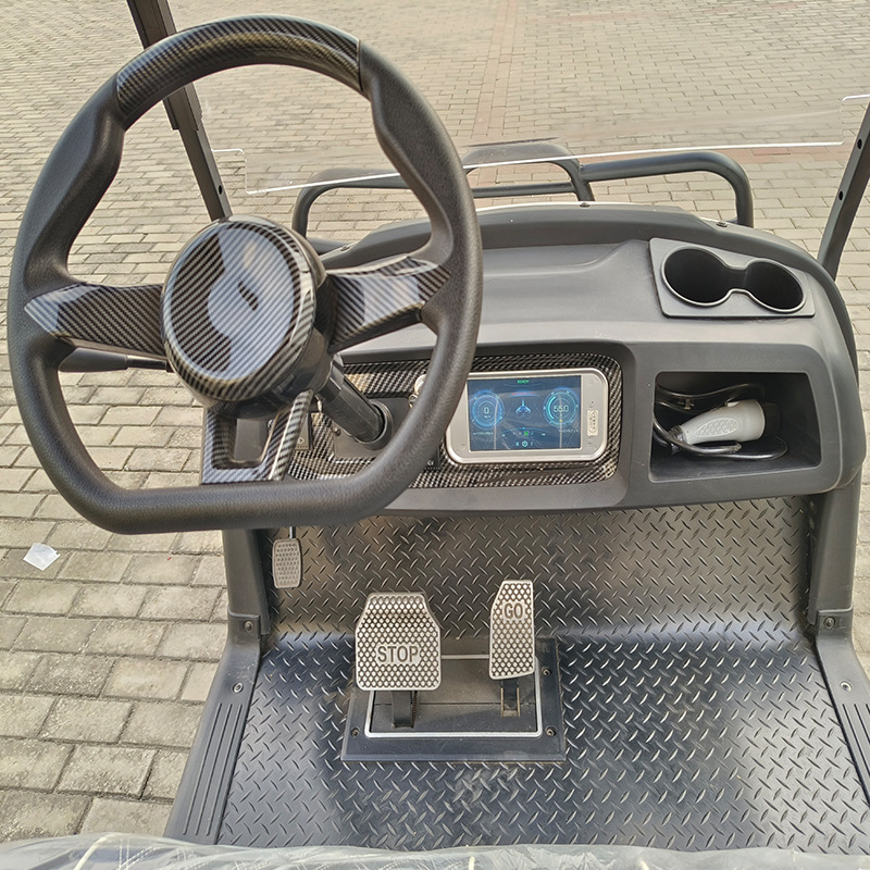 Golf Cart Hotel Shuttle Foreign Trade Supply 4-Seater 6-Seater Resort Scenic Spot Tourist Electric Sightseeing Car