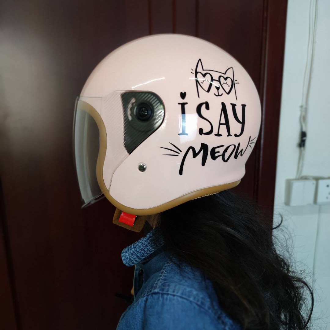 New national standard 3C certification electric car helmet men's and women's four seasons winter warm motorcycle cycling helmet