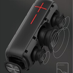 HOPESTAR-P15MAX 2021新型工場直販bluetoothスピーカー屋外防水オーディオ携帯カード