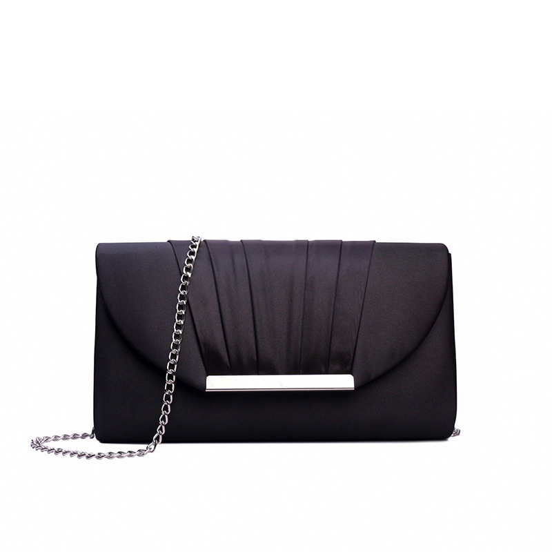 2021韩版潮流时尚ins 晚宴包单肩斜跨包褶皱女包小方包休闲包bags|ru