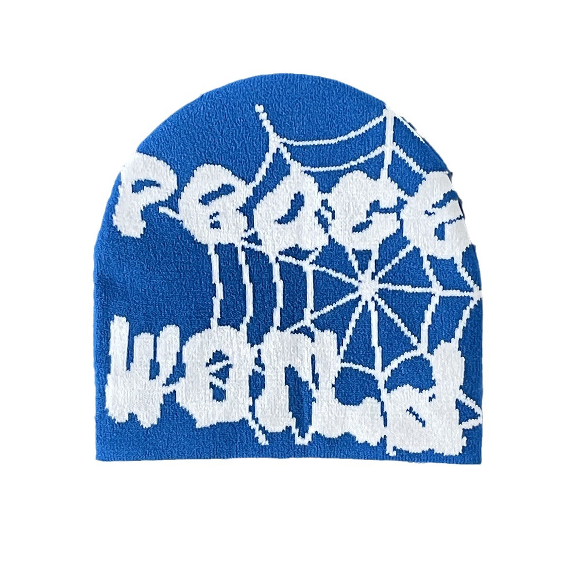 Unisex stylová pletená čepice Spiderweb Y2K Venkovní cyklistická teplá čepice, vše se hodí k hip hopu_voghion.com
