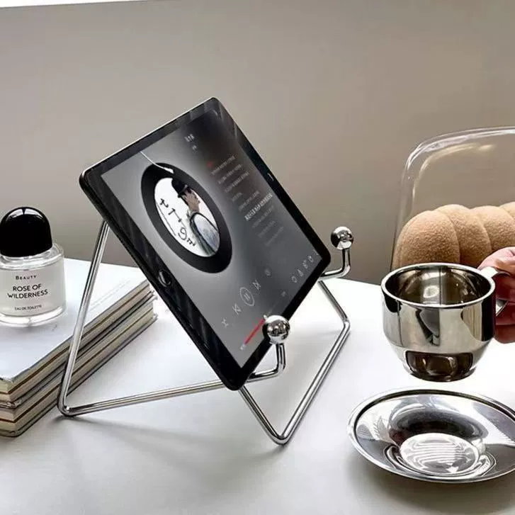 Металлическая подставка для планшета, настольная подставка для ленивых, кованая подставка для обучения, портативная подставка для чтения, стиль ins