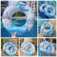 Бродит Baby ins Bubble Shark милый мультфильм для начинающих толстый анти-опрокидывание вспомогательное оборудование для плавания