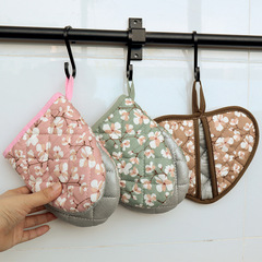 烘焙手套加厚微波爐烤箱手套 隔熱墊 心形手夾琺瑯鍋砂鍋鍋把手套