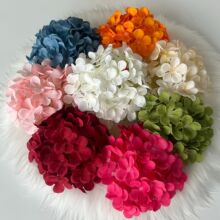 45绣球花仿真花婚庆布景花墙装饰干花插花装扮摄影道具花假花