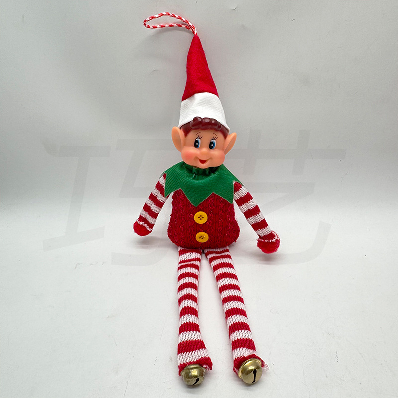 Muñecas de piernas largas transfronterizas de comercio exterior árbol de Navidad colgantes juguetes de regalo ChristmasElfdoll muñecas de hadas