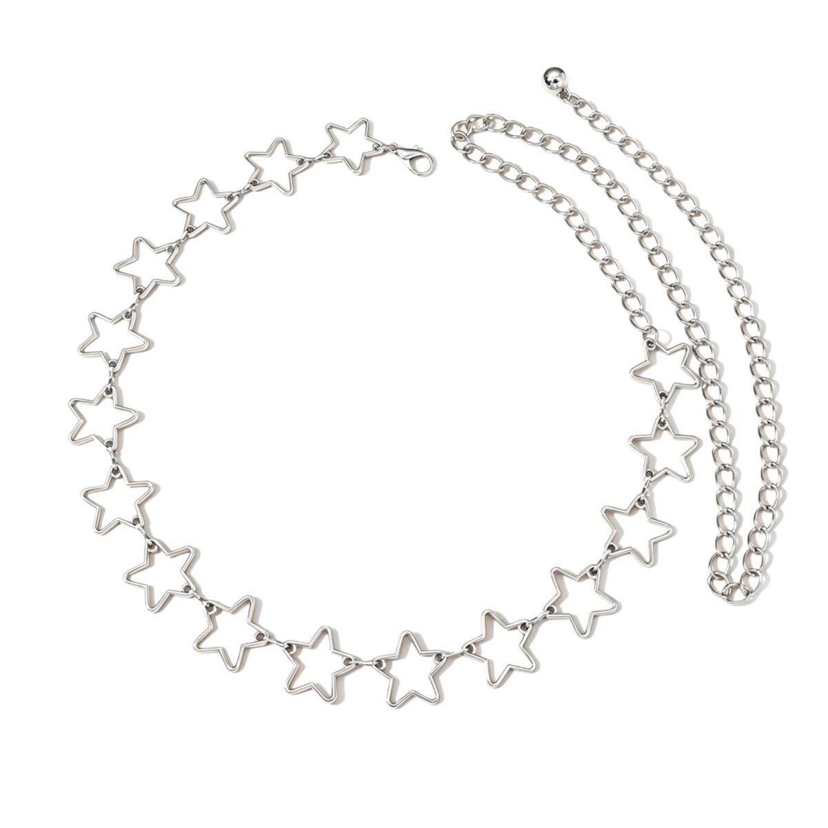 Cadena de cintura para mujer con estrella joya simple y estilo_voghion.com